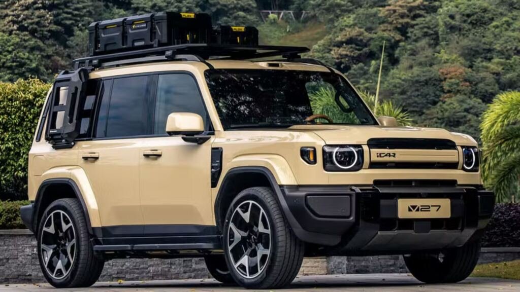 Conheça a iCaur, nova marca da Chery no Brasil, com SUVs eletrificados, visual aventureiro, alta tecnologia e modelos V27, V23 e 03.