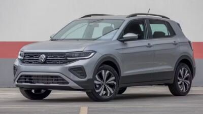 Volkswagen T-Cross 2027 ganha câmbio automático de oito marchas nas versões 200 TSI, com promessa de respostas mais rápidas ao volante.
