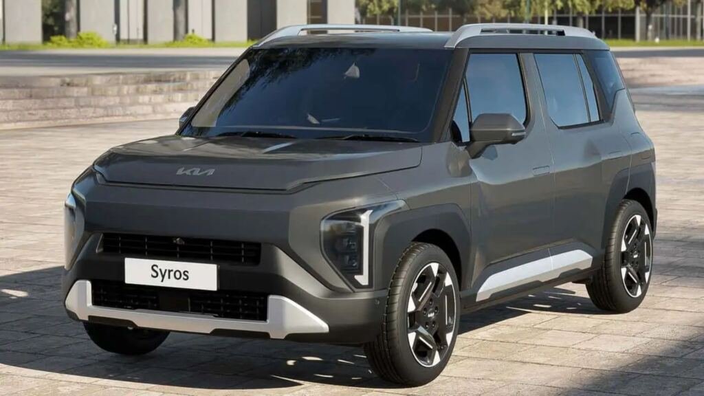 Kia Syros EV estreia na Índia com até 526 km de autonomia, motor de 171 cv, recarga rápida e garantia de 15 anos para a bateria elétrica.
