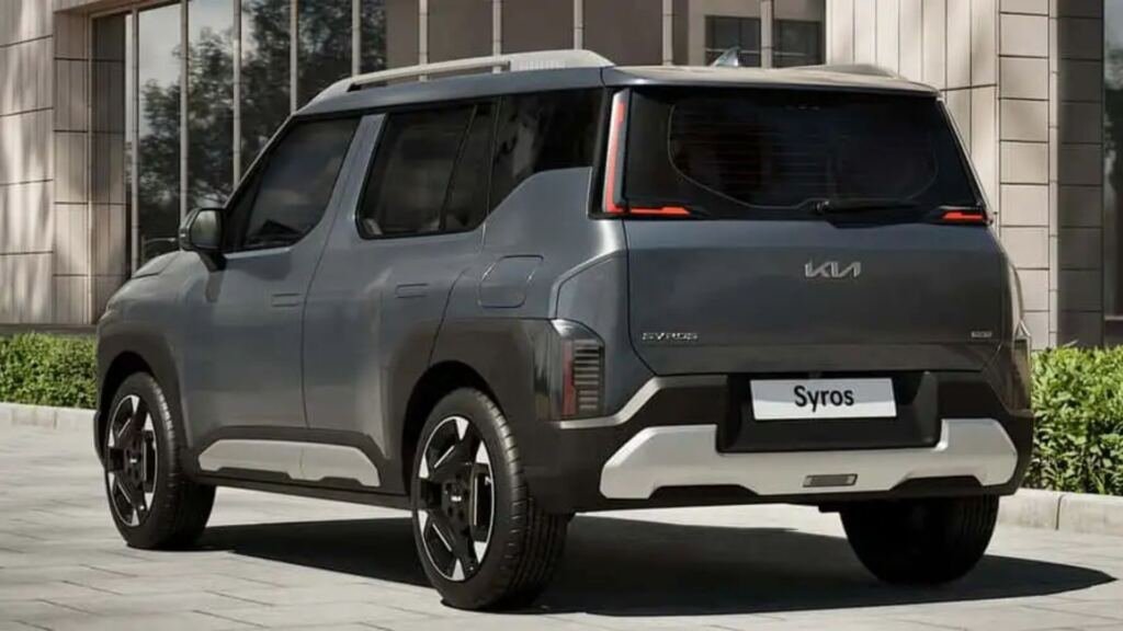 Kia Syros EV estreia na Índia com até 526 km de autonomia, motor de 171 cv, recarga rápida e garantia de 15 anos para a bateria elétrica.