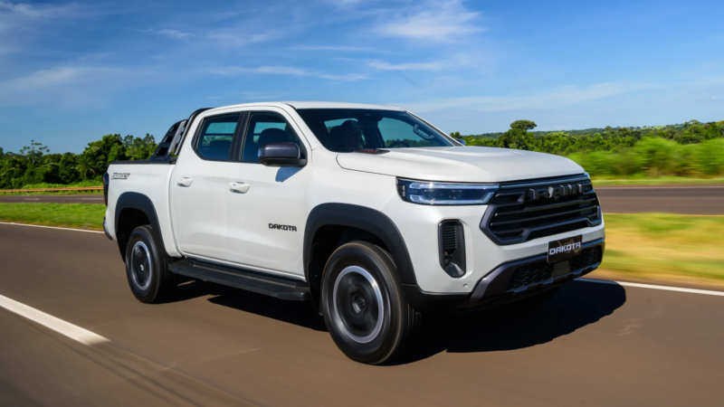 RAM Dakota para CNPJ tem preços atualizados em agosto de 2026, três versões 4x4, motor turbodiesel e descontos que chegam a R$ 45,2 mil.